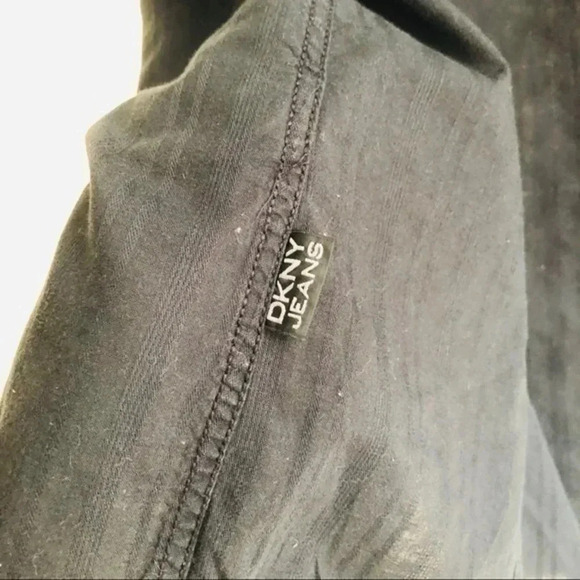 DKNY-men short sleeved shirt/black/Medium/… - Picture 7 of 8